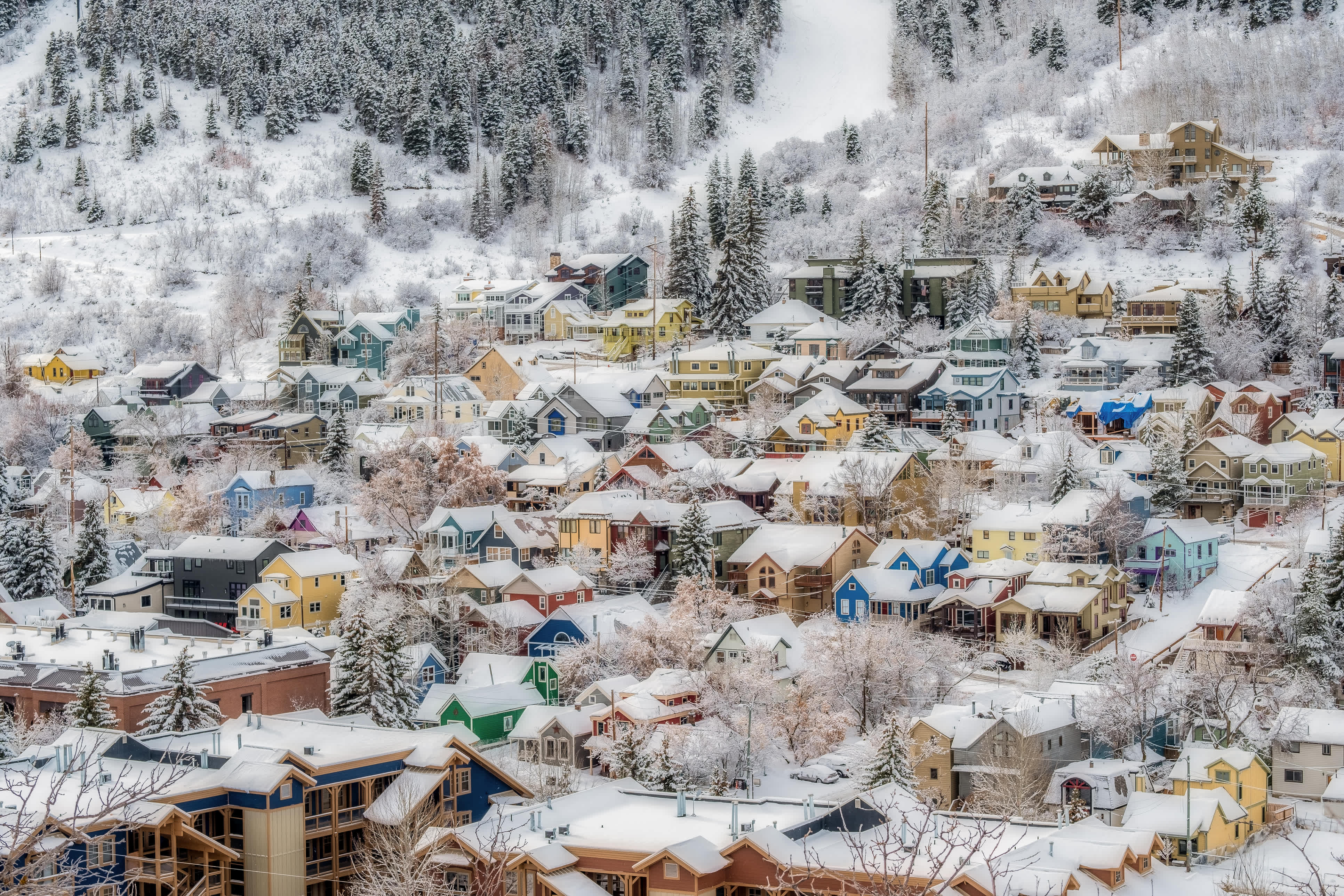 Park City in winter