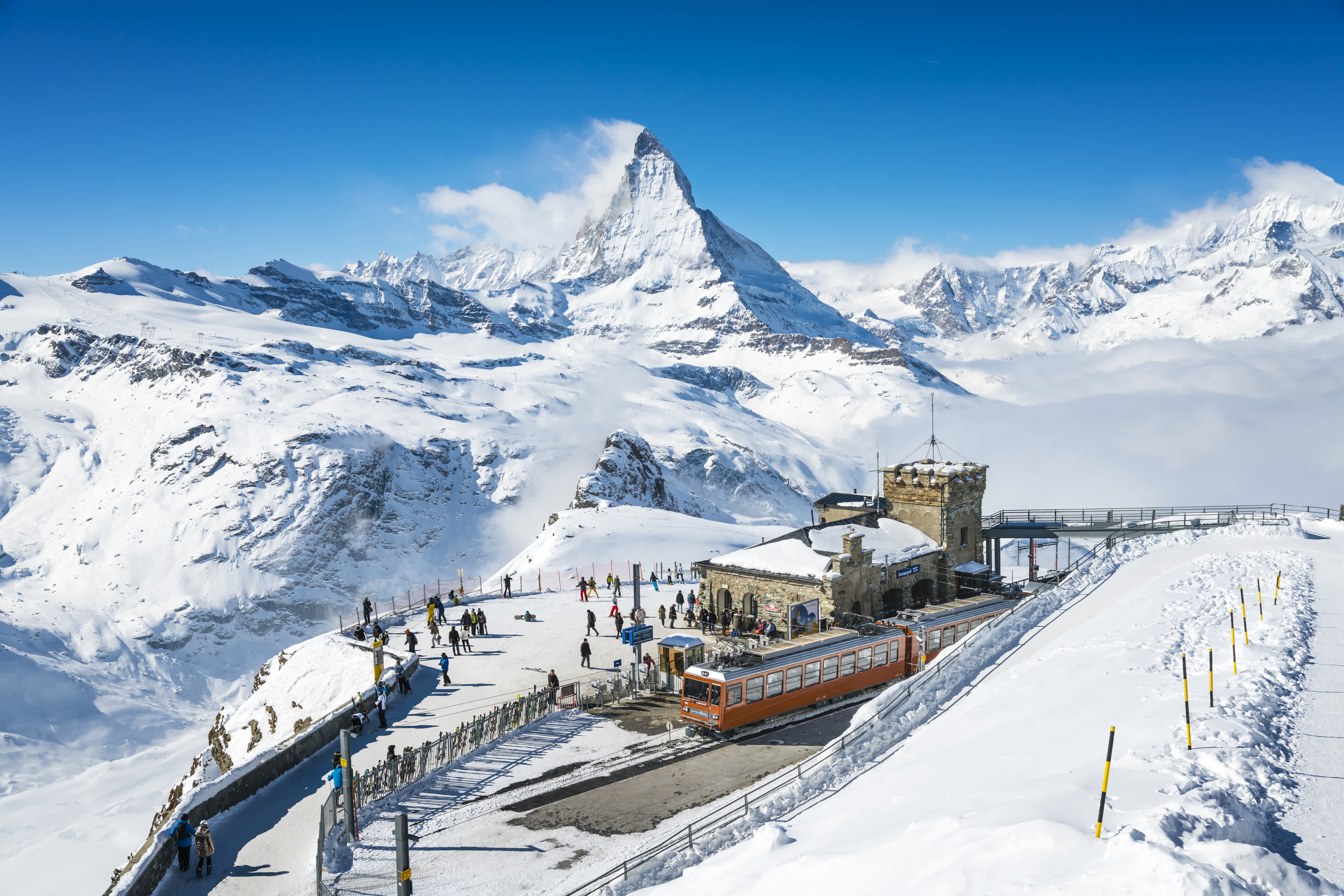 Zermatt in winter